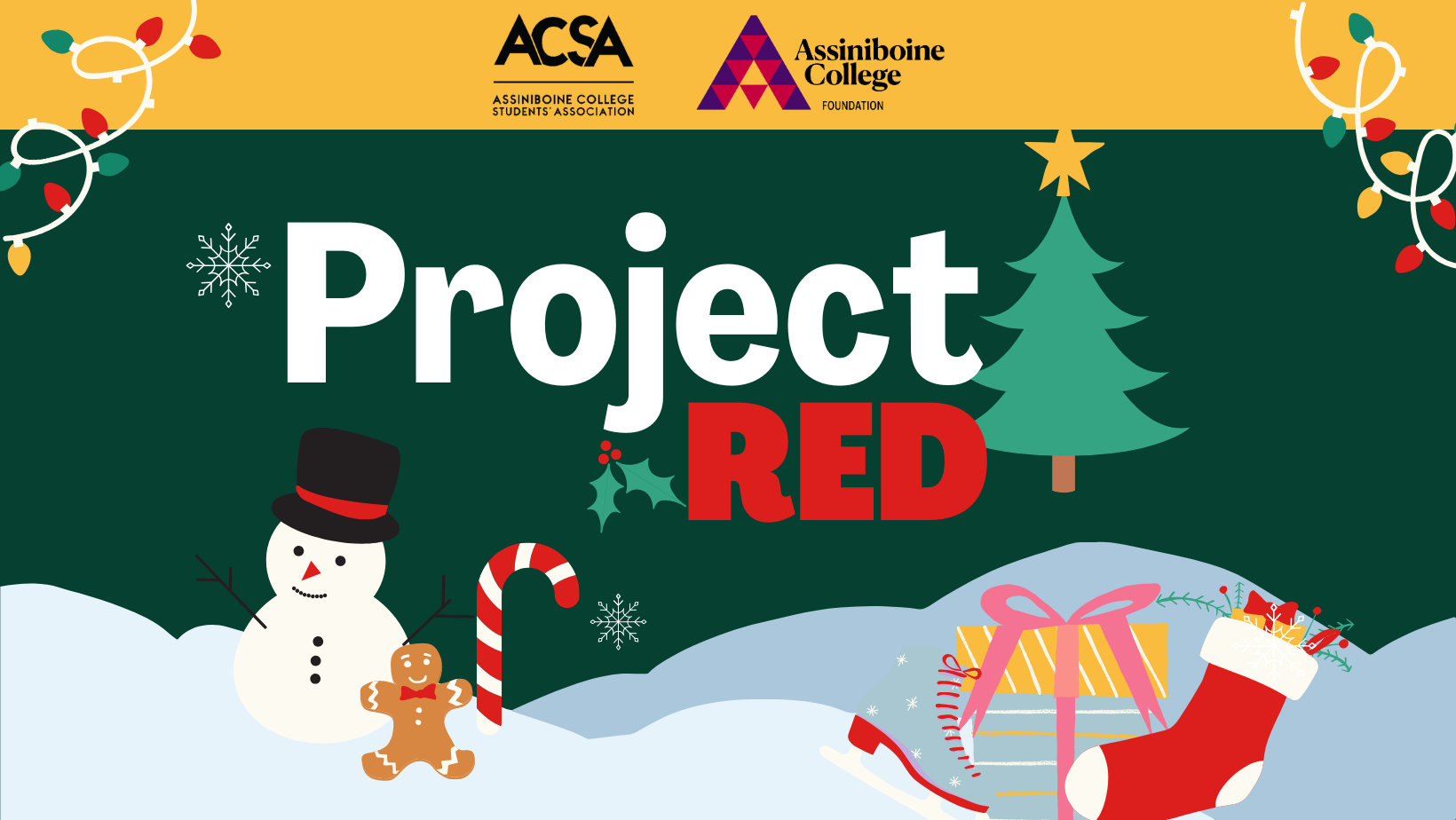 Students and community coming together for a November food drive